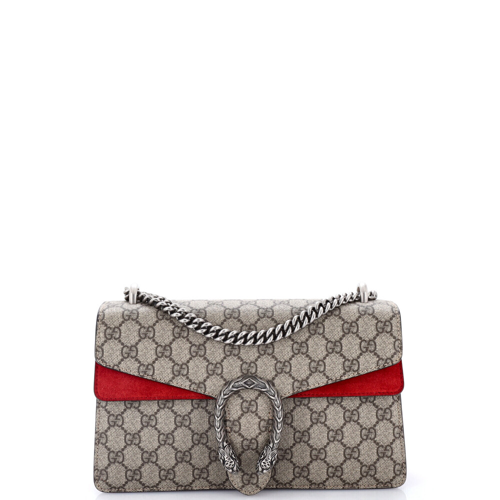 Gucci Small Dionysus Bag GG Coated Canvas